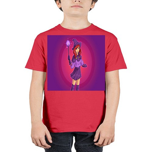 Magician school girl 181# - anime - Youth Tee Unisex