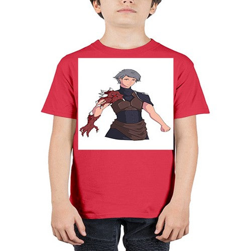 Man has parasite on hand 14# - anime - Youth Tee Unisex