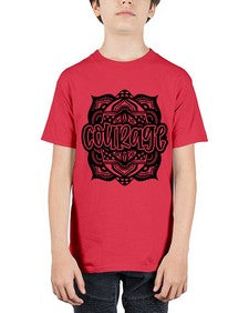Mandala Courage 759# - mandala - Youth Tee Unisex