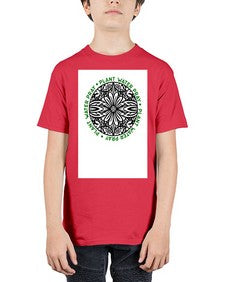 Mandala Garden Round 910# - mandala - Youth Tee Unisex