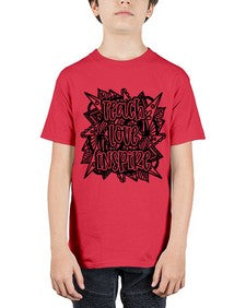 Mandala Teach Love Inspire 763# - mandala - Youth Tee Unisex