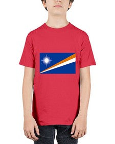 Marshall Islands 1242# - world flags - Youth Tee Unisex