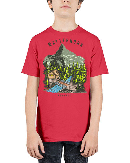 Matterhorn 21# - nature - Youth Tee Unisex