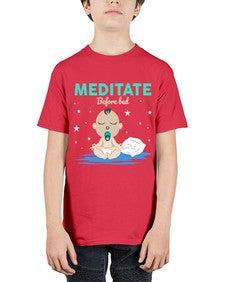 Meditate Before Bed 421# - yoga - Youth Tee Unisex