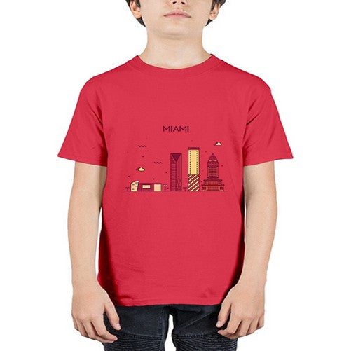 Miami 1285# - cities - Youth Tee Unisex