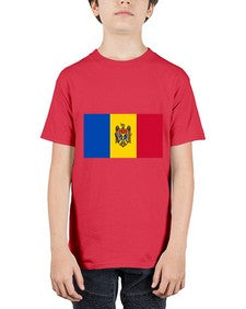 Moldova 1332# - world flags - Youth Tee Unisex