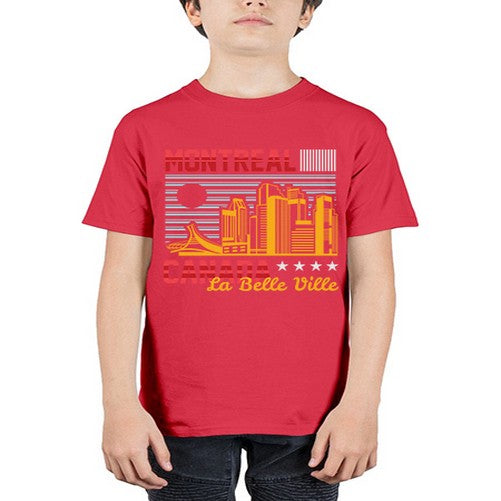 Montreal 1348# - cities - Youth Tee Unisex