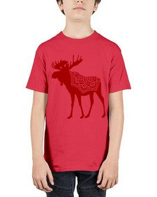 MooseMandala 940# - mandala - Youth Tee Unisex