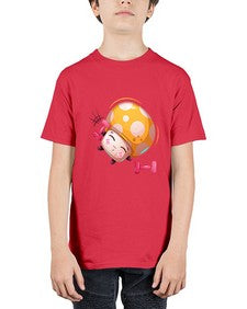 Mushroom 190# - cartoon food - Youth Tee Unisex