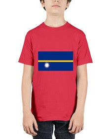 Nauru 1419# - world flags - Youth Tee Unisex
