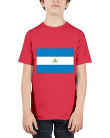 Nicaragua 1487# - world flags - Youth Tee Unisex