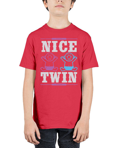 Nice Twin Style 167# - baby shower - Youth Tee Unisex