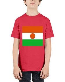 Niger 1492# - world flags - Youth Tee Unisex