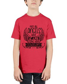 Not All Angels Have Wings Some Have Stethoscopes Style Style 1135# - nurse - Youth Tee Unisex
