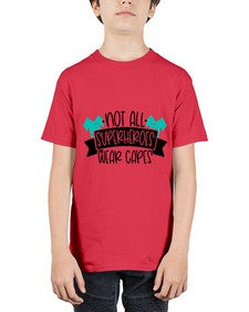 Not All Superheroes Wear Capes Style Style 1137# - nurse - Youth Tee Unisex