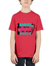 Nurses We Cant Fix Stupid But We Can Update It Style Style 1258# - nurse - Youth Tee Unisex