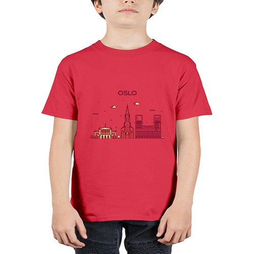 Oslo 1554# - cities - Youth Tee Unisex