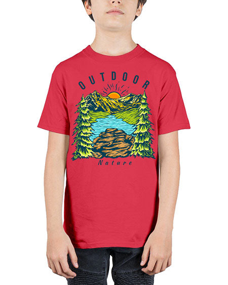 Outdoor Nature 17# - nature - Youth Tee Unisex