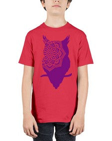 OwlMandalaUpdated 976# - mandala - Youth Tee Unisex