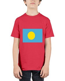 Palau 1567# - world flags - Youth Tee Unisex
