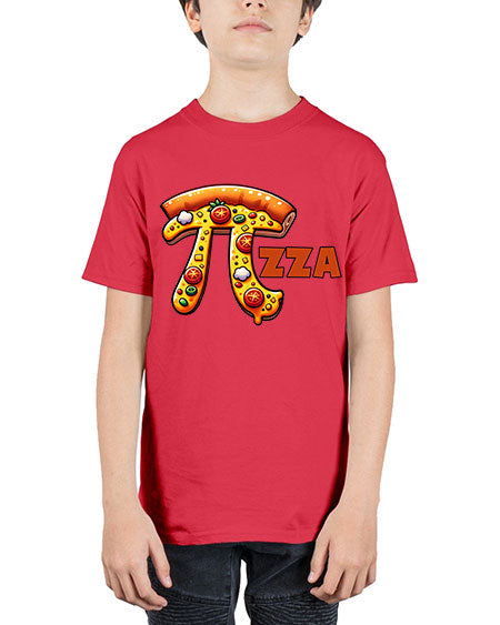 Pizza Pi Day Funny 40# - pi - Youth Tee Unisex