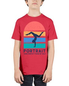 Portrait Your Perfect Form of Self 492# - yoga - Youth Tee Unisex