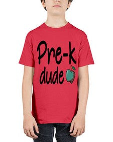 Pre k dude 651# - prek headstart - Youth Tee Unisex