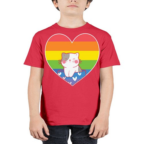 Pride Cat LGBT Kawaii Cats Anime 276# - anime - Youth Tee Unisex