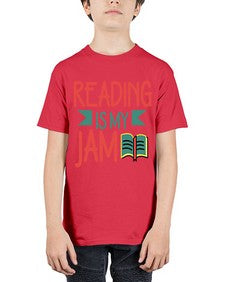 Reading is my jam 702# - librarian - Youth Tee Unisex