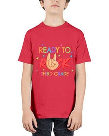 Ready to Rock third Grade 737# - third grade - Youth Tee Unisex