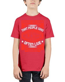Research has shown that people who volunteer often live longer Style 32# - volunteer - Youth Tee Unisex