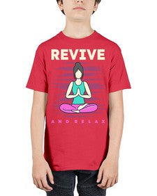 Revive and Relax 500# - yoga - Youth Tee Unisex