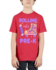 Rolling into PreK 788# - prek headstart - Youth Tee Unisex
