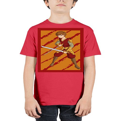 Samurai boy 95# - anime - Youth Tee Unisex