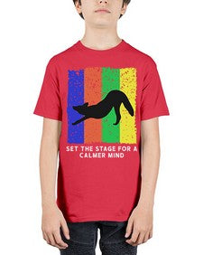 Set the Stage 515# - yoga - Youth Tee Unisex
