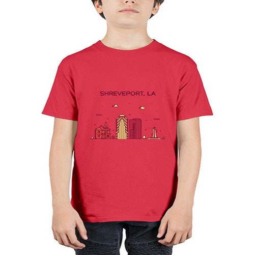ShreveportLA 1840# - cities - Youth Tee Unisex