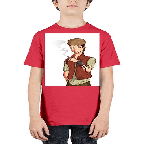 Smoker street boy 61# - anime - Youth Tee Unisex