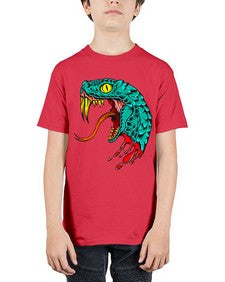 Snake 227# - cartoon animals - Youth Tee Unisex