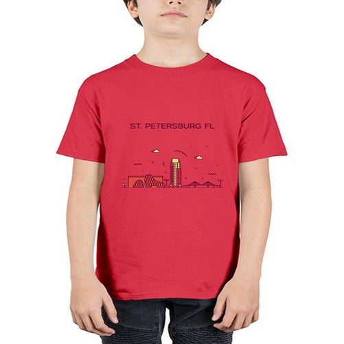 StPetersburgFL 1889# - cities - Youth Tee Unisex