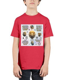 Straight Leo 473# - leo - Youth Tee Unisex