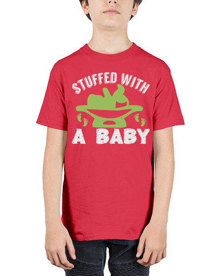 Stuffed with a Baby Style 211# - baby - Youth Tee Unisex