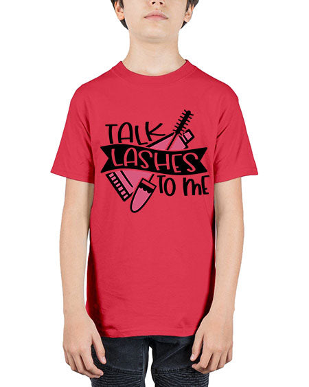 Talk Lashes To Me Style 17# - beauty - fashion - Youth Tee Unisex