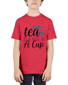 Tea Is A Hug In A Cup 1612# - tea - Youth Tee Unisex