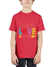 Teach Love Inspire 1444# - teacher - Youth Tee Unisex