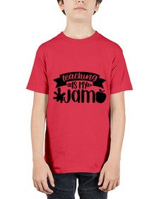 Teaching Is My Jam Style 1482# - teacher - Youth Tee Unisex