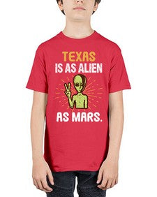 Texas is as alien as mars 39# - ufo - Youth Tee Unisex