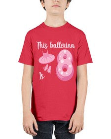 Th birthday ballet dancer ballerina 46# - ballet - Youth Tee Unisex