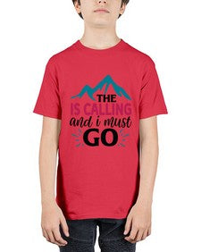 The Is Calling And I Must Go 1620# - tea - Youth Tee Unisex