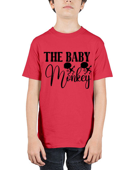 The baby monkey  - monkey - Youth Tee Unisex