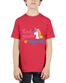 Third Grade Is Magical 963# - third grade - Youth Tee Unisex